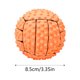 thumbnail image 2 of Mordedor resistente con forma de pelota de voleibol para el cuidado de los dientes y las muelas, 2 of 4