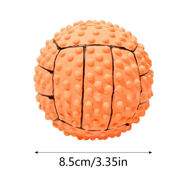 Ltdhehe Forme de Volleyball Couineuse Robuste à Mâcher pour la Poussée Dentaire et les Soins Molaires