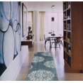 thumbnail image 5 of Mohawk Home Huxley Exploded Medallions Woven Shag Area Rug, 5'x7', Bay Blue, 5 of 11
