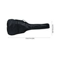 thumbnail image 2 of Miangastore Housse de Guitare Lot de 1 42x17 Po Design Simple Noir, 2 of 9