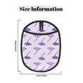 thumbnail image 3 of purple Stingray Fish Cute Dots Pot Holders for Kitchen - Heat Resistant Oven Mitts Hot Pads with Pocket, Non Slip Silicone Pot Holders, Cuteness Hanging Loop Potholders for Kitchen Baking, 3 of 5