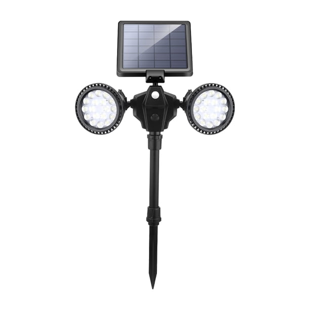 Lámpara de exterior Lámpara de césped con energía solar Luz de pared Lámpara de jardín al aire libre Luces de sensor de movimiento PIR IP65 Luz de noche impermeable para jardín Patio Valla Paisaje Pat Romacci Lámpara de exterior
