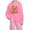 Pink, variant on Toddler Girl Graphic Hoodie Cute Print Pullover Lightweight Long Sleeve Loose Fit Casual Outerwear Pullovers Tops Size 4-5T ,White