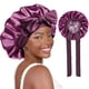 thumbnail image 1 of Gorro de satén YANIBEST para dormir de doble capa para cabello, 1 of 7