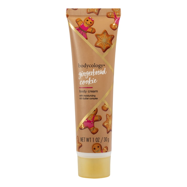 Bodycology Gingerbread Cookie Body Care & Cozy Sock Gift Set, 3