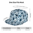 thumbnail image 5 of Goofa Daisies Flowers Printed Men's Baseball Cap,Straight Brim Hat,Golf Dad Hat,Versatile Style,Sun Protection Cap,Travel Hat, 5 of 9