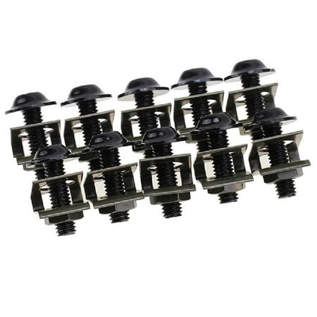 

10Pcs Motorcycle Bodywork Screws M6 6mm Fairing Fixing Bolt Wearproof Screws