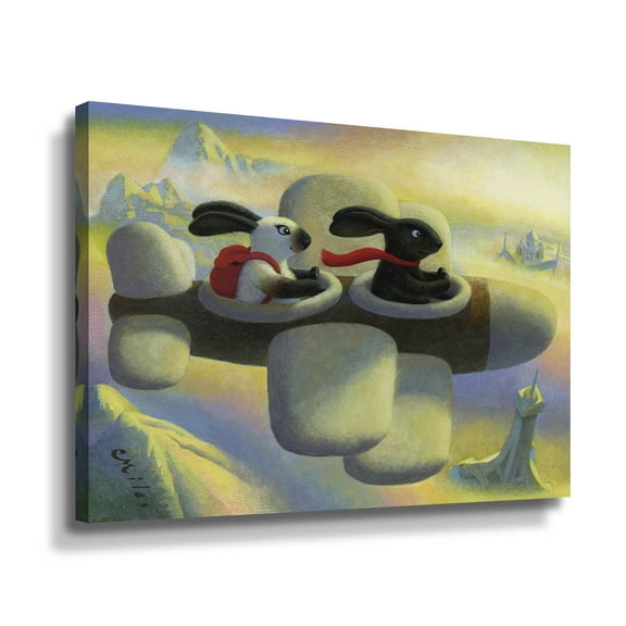 Artwall B.N.C.s Grand, Gallery Wrapped Canvas by Chris Miles