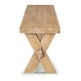 thumbnail image 4 of Homestyles Cambridge Wood Dining Bench in Off White, 4 of 5