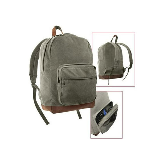 Rothco Canvas Teardrop Backpack - Olive Drab