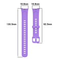 thumbnail image 2 of Accessories Sport Smart Watch Replacement Watch Bracelet Silicone Strap Wristband ORANGE, 2 of 8