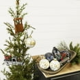 thumbnail image 5 of Melrose Set of 12 Sled Wooden Christmas Ornaments 5.75", 5 of 5
