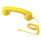 thumbnail image 5 of Auricular de teléfono retro, receptor de teléfono para teléfono móvil, todos los smartphones, reuniones amarillo, 5 of 9