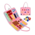 thumbnail image 1 of Tablero ocupado para niños pequeños Juguete sensorial Habilidades básicas Tableros de actividades extraíbles, 1 of 7