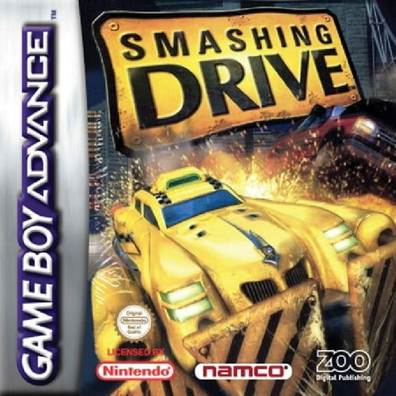 Restored Smashing Drive (Nintendo GameBoy Advance, 2004) Racing Game (Refurbished)