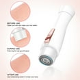 thumbnail image 6 of Facial Hair Removal for Women, Painless Portable Hair Remover Devices, Cordless Electric Razor, Epilators Trimmer Beauty Tools White, 6 of 6
