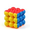 thumbnail image 1 of Amyove 3x3 Ball Magic Cube Stickerless Professional Speed Cube Brain Teasers Puzzle Toys For Kids Gifts, 1 of 7