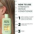 thumbnail image 6 of Garnier Fructis Hair Filler Vitamin Strength Repair Shampoo & Conditioner Set, 10.1 fl oz, 6 of 11