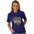 thumbnail image 4 of Louisiana LA Student Pride Gameday Men's Graphic T Shirt Tees Brisco Brands X, 4 of 6