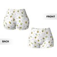 thumbnail image 5 of Picia Bee Printed Workout Shorts for Women Seamless Scrunch Butt Lifting High Waisted Yoga Gym Booty Running Moisture-wicking Short Pants-XX-Large, 5 of 9