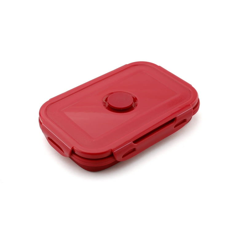 Truweigh Crimson Collapsible Bowl Digital Scale - 1000g x 0.1g - Red