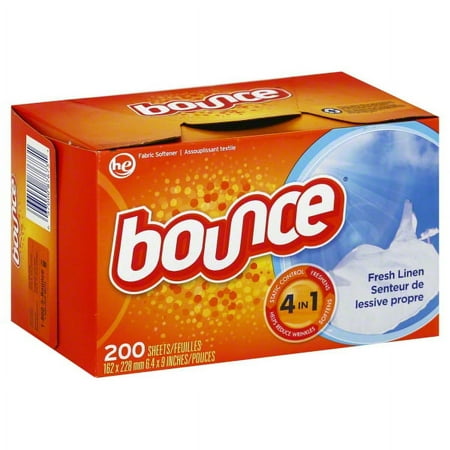 Bounce Fabric Softener Dryer Sheets Fres