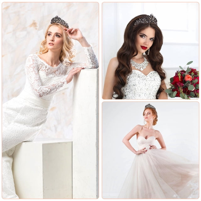 unbranded Tiaras De Novia En Estilo Con Rhinestones Para Y Eventos Especiales