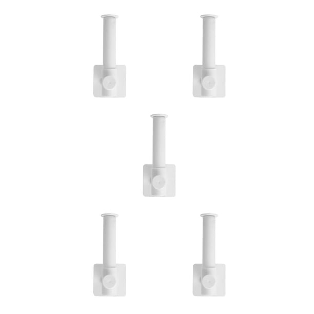 Soporte de Papel Higiénico Toystoory Montaje en Pared Accesorio de Papel para Rollo de Cocina Color Negro