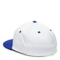 thumbnail image 6 of OC Sports TGS1930X Proflex Bamboo Charcoal Flat Visor Cap - Wh Royal, 6 of 8