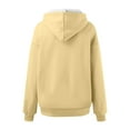 thumbnail image 5 of Women's Long Sleeve Oversized Hoodies Solid Color Pullover Sweatshirts Fall Winter Fashion Casual Loose Tops with Pocket, 5 of 5