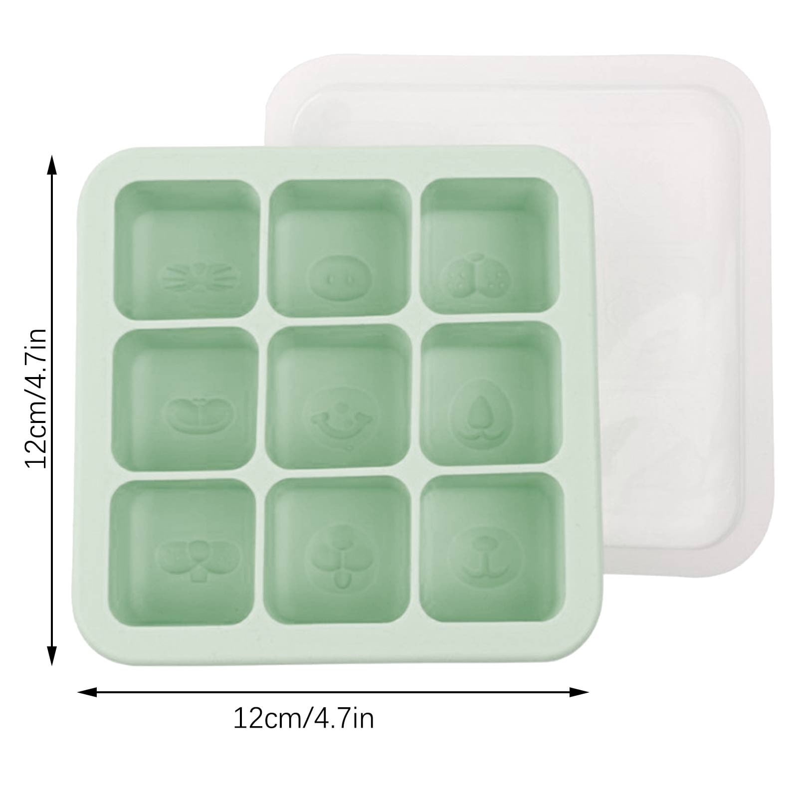 Large Baby Food Freezer Tray With Lid