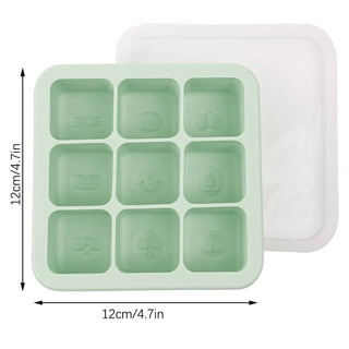 9-Compartment Baby Food and Breast Milk Freezer Tray (Blush)