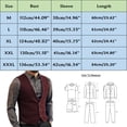 thumbnail image 2 of Men's Outerwear Vests Formal V Neck Solid Slim Strap Striped Vest for Stylish Men, 2 of 3
