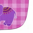thumbnail image 3 of Carolines Treasures BB7161BIB Purple Elephant Baby Bib, 3 of 3