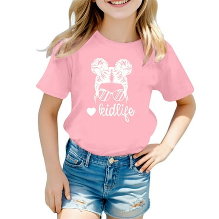 

Toddler Girls T Shirts Summer Easter Shirt Toddler Boys Girls Happy Easter T Shirt Kids Cute Bunny Rabbit Graphic Tees Toddler T Shirts Girl 11-12 Years