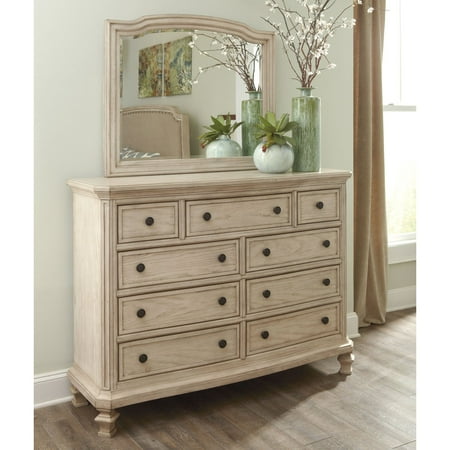 Tropical Island Dresser Mirror - Signature Design by Ashley Demarlos 9 Drawer Dresser with Optional Mirror