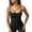 Black, variant on Gkeoshab Womens Vest Milk Silk U-Neck Tank Top Solid Color Thin Cropped Cami Summer Layering & Casual Wear Sports Vest A L
