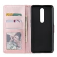 thumbnail image 5 of for OPPO F11 pro Wallet-type PU Leather Protective Phone Case with Buckle & 3 Card Position, 5 of 8