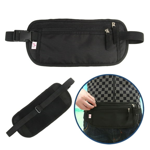 ROMANSENTIAL 1Set Simple Sport Fanny Pack for Dog Walking and Amusement Park 11.4x5.1x0.2in