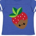 thumbnail image 4 of Inktastic Kawaii Chocolate Strawberry Boys or Girls Toddler T-Shirt, 4 of 5
