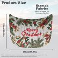 thumbnail image 7 of Uorisanigo Merry Christmas Car Hood Cover Portable Car Hood Cover Protector Easy to Install Vehicles Decorate Accessories Elastic Covers Universal Fit for Cars, Trucks, SUV, or Van, 7 of 7
