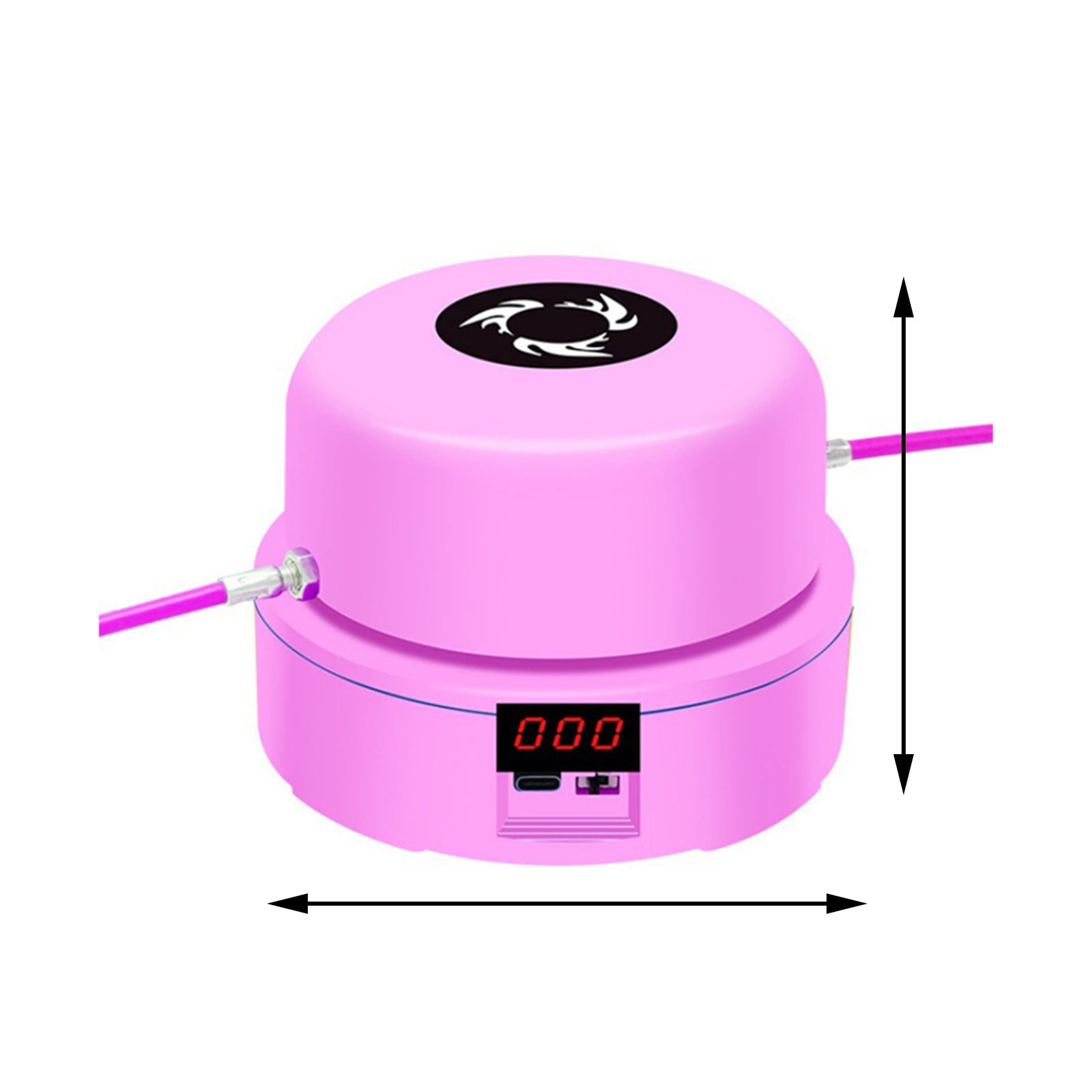 Moocorvic Jum-p Rope Machine,Electric Rope Skipping Machine Wireless Remote Control, Rope Skipping Sports For Multi-person Entertainment