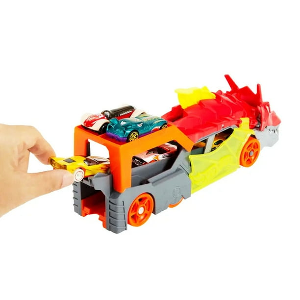 Lanzador Hot Wheels MATTEL Remolque Dragon Walmart en línea