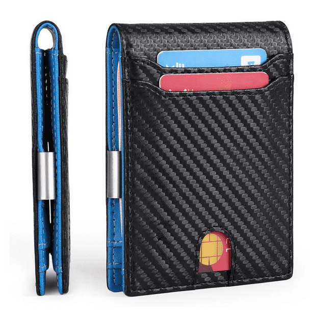 Slim Wallets, Minimalist Larger Capacity Wallets for Men, Front Pocket