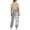 Grey, variant on Casual Streetwear Women's Pants with Graphic Letter Print High Waist Relaxed Fit Tapered Trousers for Everyday Use