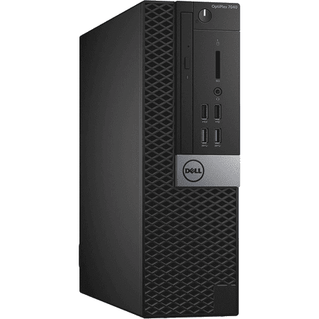 Dell Optiplex 7040SFF, 3.2 GHz Intel Core i5 6th Gen, 8 GB DDR4, 256 GB SSD, Windows 10 Pro 64Bit, Small Form Factor, Computer Refurbished