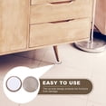 thumbnail image 5 of OUNONA 24pcs Anti-Sliding Floor Protectors Plastic Light Grey Furniture Glide for Chairs, 5 of 8
