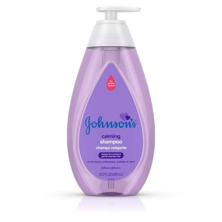 (2 Pack) Johnson's Calming Baby Shampoo with NaturalCalm Scent, 20.3 fl.