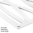 thumbnail image 3 of Grid Axcents Decorative Privacy Lattice Panel 2ft. x 4 ft. (White Wave), 3 of 6