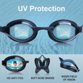 thumbnail image 2 of Swim Goggles, No Leaking Anti-Fog UV Protection Swimming Goggles for Men Women Water sports (Adjustable), 2 of 5
